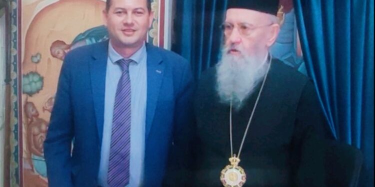  Εθιμοτυπικές επισκέψεις του Αντιπεριφερειάρχη, Θ. Βασιλόπουλου στον Μητροπολίτη και τον Δήμαρχο Ναυπάκτου