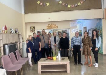 Συνεχίζονται οι επισκέψεις της Αντιπεριφερειάρχη Γεωργίας Ντάτσικα σε κοινωνικές δομές της ΠΔΕ