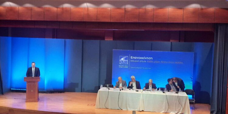 Ξεκίνησε στο Μεσολόγγι ο προσυνεδριακός διάλογος της ΚΕΔΕ (ΦΩΤΟ)