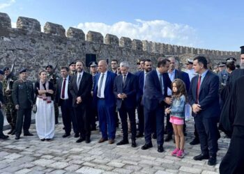 Με λαμπρότητα η 453η Επέτειο της Ναυμαχίας της Ναυπάκτου-Την Κυβέρνηση στις εορταστικές εκδηλώσεις εκπροσώπησε ο Κώστας Καραγκούνης