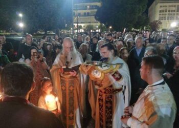 Αγρίνιο: Κατάνυξη στις λατρευτικές εκδηλώσεις για τον Άγιο Δημήτριο