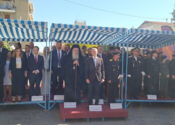 Ο Μητροπολίτης Μαντινείας και Κυνουρίας Επιφάνιος στο Μεσολόγγι-Θερμή υποδοχή από τους πολίτες