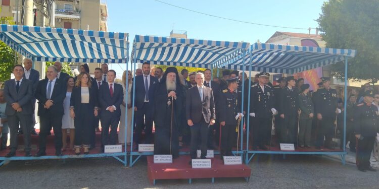 Ο Μητροπολίτης Μαντινείας και Κυνουρίας  Επιφάνιος στο Μεσολόγγι-Θερμή υποδοχή από τους πολίτες