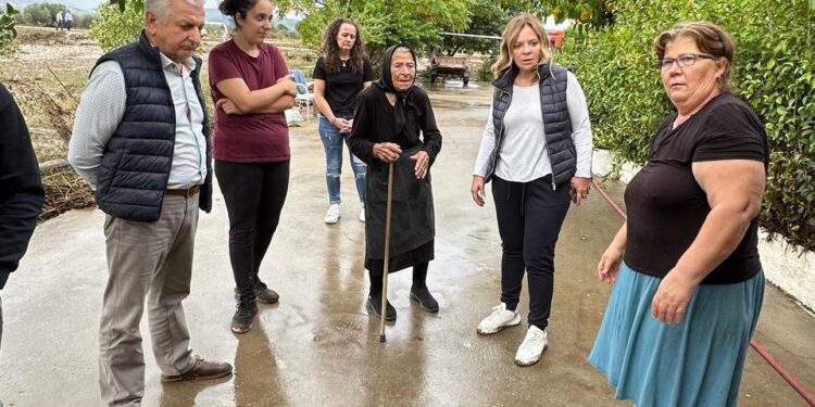 Τα χωριά Στράτο και Λεπενού επισκέφθηκε η Χριστίνα Σταρακά: Η γύμνια του κρατικού μηχανισμού δεν έχει προηγούμενο!