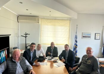 Παραγωγική Συνάντηση του Θανάση Παπαθανάση με τον Διοικητή της 6ης ΥΠΕ για την Υγεία στην Αιτωλοακαρνανία