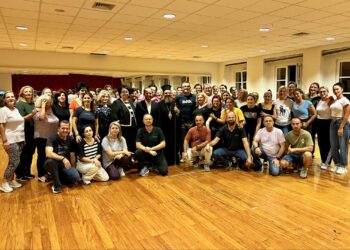 Ο Μητροπολίτης στη Γυμναστική Εταιρεία Αγρινίου