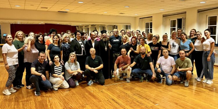 Ο Μητροπολίτης στη Γυμναστική Εταιρεία Αγρινίου