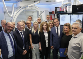 Ο Υπουργός Υγείας Άδωνις Γεωργιάδης στο ΠΓΝΠ και στο Καραμανδάνειο