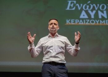LIVE η ομιλία Χάρη Δούκα στο Αγρίνιο