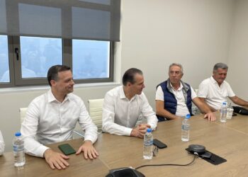 Επίσκεψη Χάρη Δούκα στην Ένωση Αγρινίου