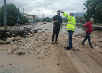 Σύσκεψη για την αντιμετώπιση των προβλημάτων που δημιουργήθηκαν από την κακοκαιρία στην Αιτωλοακαρνανία
