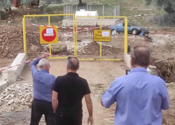 Περιοδεία σε πληγείσες περιοχές της Αιτωλοακαρνανίας πραγματοποίησε κλιμάκιο της ΤΕ του ΚΚΕ