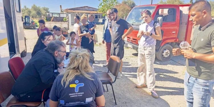 Εμβολιασμός για τον ιό της ιλαράς από τον ΕΟΔΥ και το Κέντρο Κοινότητας Δ.Ναυπακτίας