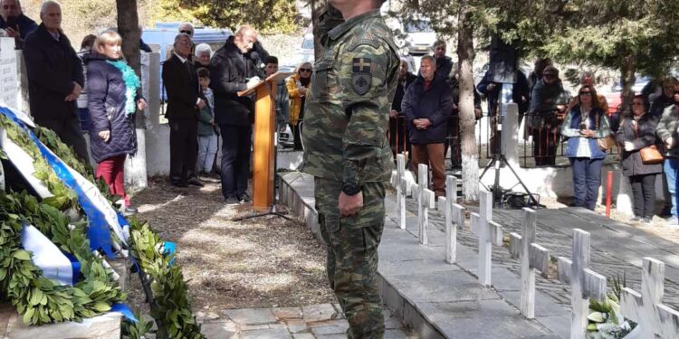 Τιμή στους Αιτωλοακαρνάνες που έπεσαν στη μάχη της Γκραμπάλας απέδωσε ο Ανεξάρτητος Σύνδεσμος Εφέδρων Ενόπλων Δυνάμεων