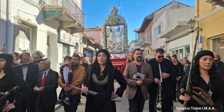 Η εορτή των Παμμεγίστων Ταξιαρχών Μιχαήλ και Γαβριήλ στην Μητρόπολη Αιτωλίας και Ακαρνανίας