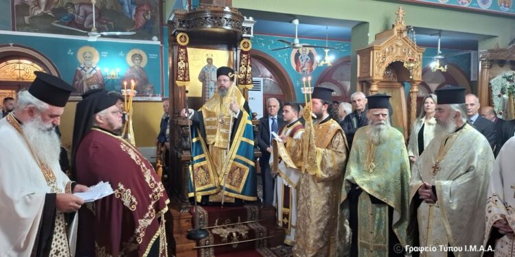 Με λαμπρότητα η εορτή του Αγίου Ανδρέου σε Μακρυνεία & Λεσίνι