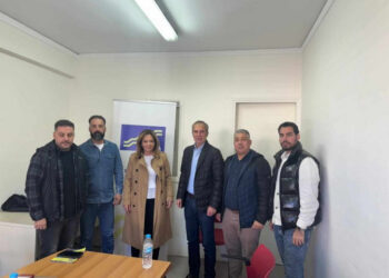 Συνάντηση Χριστίνας Σταρακά με τον Σύλλογο Εμπόρων και Επιχειρηματιών Αγρινίου