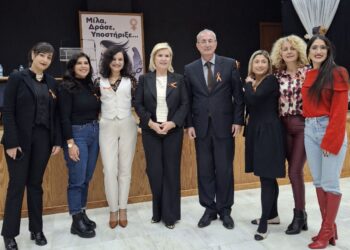 Η Αντιπεριφερειάρχης Γεωργία Ντάτσικα, στην Ημερίδα του Δήμου Θέρμου για την Εξάλειψη της Βίας κατά των Γυναικών