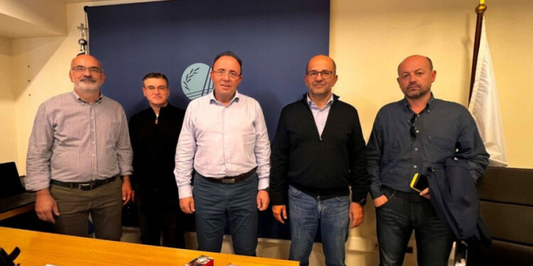 Με τον Αντιπεριφερειάρχη Αγροτικής Ανάπτυξης της Περιφέρειας συναντήθηκε το Παράρτημα Πελοποννήσου του ΓΕΩΤ.Ε.Ε.