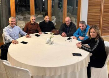 Χριστίνα Σταρακά: Συνάντηση με την Ένωση Ποδοσφαιρικών Σωματείων Αιτωλοακαρνανίας