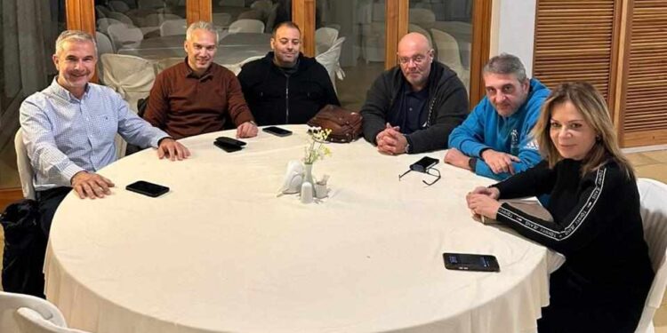 Χριστίνα Σταρακά: Συνάντηση με την Ένωση Ποδοσφαιρικών Σωματείων Αιτωλοακαρνανίας