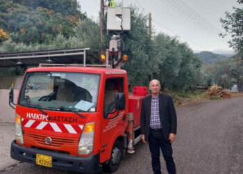 Σε εξέλιξη το έργο της εγκατάστασης φωτιστικών σωμάτων νέας τεχνολογίας LED σε όλο τον Δήμο Αγρινίου