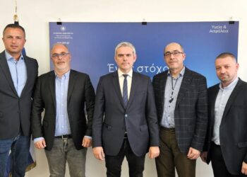 Συνάντηση Παραγωγικών Φορέων της Αιτωλοακαρνανίας με τον Υφυπουργό Εργασίας Κ.Καραγκούνη