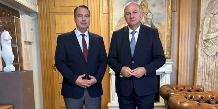 Συνάντηση Θανάση Παπαθανάση με τον Υπουργό Αγροτικής Ανάπτυξης