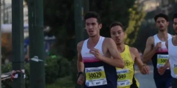 Δεύτερος ο Αγρινιώτης Νίκος Σταμούλης  στα 10χλμ του Αυθεντικού Μαραθωνίου