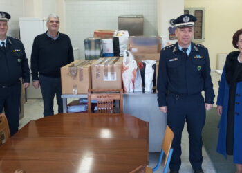 Εθελοντική συγκέντρωση ειδών από τις Διευθύνσεις Αστυνομίας Ακαρνανίας,  Αιτωλίας,  Αχαΐας & Ηλείας