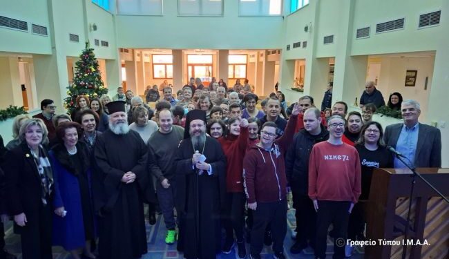 Ποιμαντική Επίσκεψη Μητροπολίτη στο Εργαστήρι «Παναγία Ελεούσα»