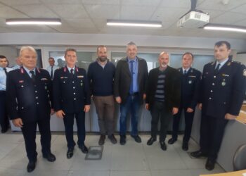 Εκδήλωση για τον εκσυγχρονισμό του τηλεφωνικού κέντρου στο Αστυνομικό Μέγαρο Αχαΐας