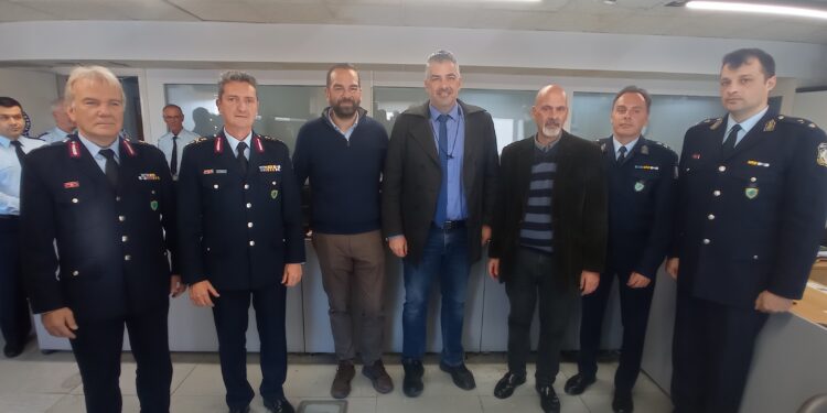 Εκδήλωση για τον εκσυγχρονισμό του τηλεφωνικού κέντρου στο Αστυνομικό Μέγαρο Αχαΐας