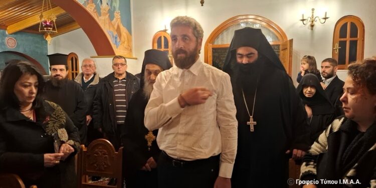 Παναιτώλιο: Ησυχαστήριο Αγίων Κυπριανού και Ιουστίνης, Κουρά Μοναχού Νικηφόρου Ζήση