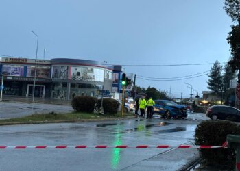 Τροχαίο με τραυματίες στον κόμβο Αγίου Δημητρίου στο Αγρίνιο