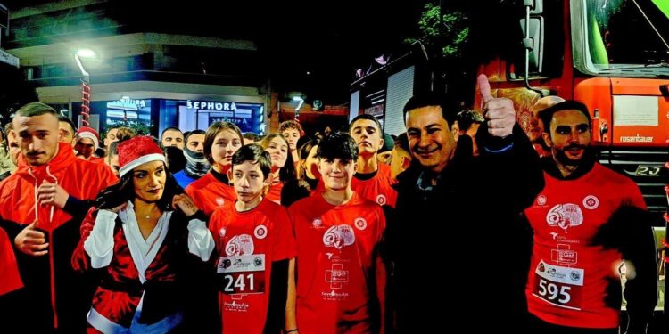Αγρίνιο: Μεγάλη συμμετοχή στο 6ο Agrinio Night Run & Santa Run