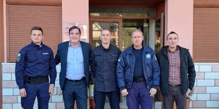 Επισκέψεις σε υπηρεσίες πραγματοποίησε στο Θέρμο ο Γραμματέας Στρατηγικού Σχεδιασμού και Επικοινωνίας της Ν.Δ Βασίλης Φεύγα