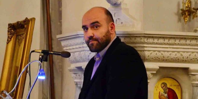 Ομιλία του Νώντα Σκοπετέα στον Άγιο Νικόλαο Βόνιτσας