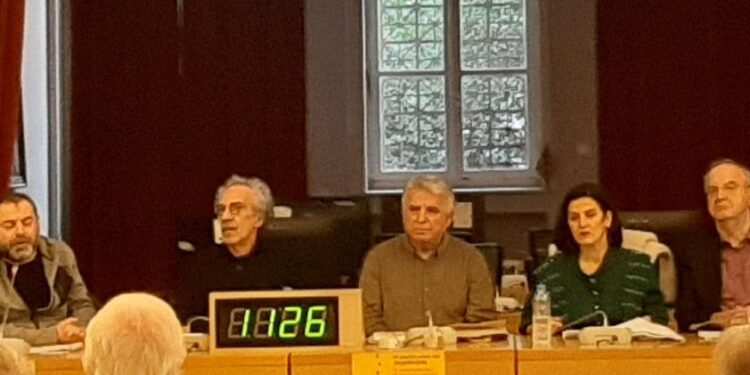 Ομιλία Δημήτρη Στρατούλη στο Αγρινιο στην εκδήλωση για την ακροδεξιά και την απάντηση της Αριστεράς