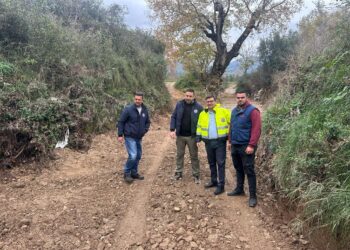 Επίσκεψη Θανάση Μαυρομάτη σε ρέματα της ΔΕ Αστακού του Δήμου Ξηρομέρου