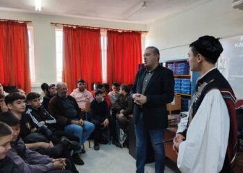 Εκπαιδευτική δράση του Συλλόγου Πανηγυριστών “Ο Άη Συμιός” στο 1ο Γυμνάσιο Μεσολογγίου