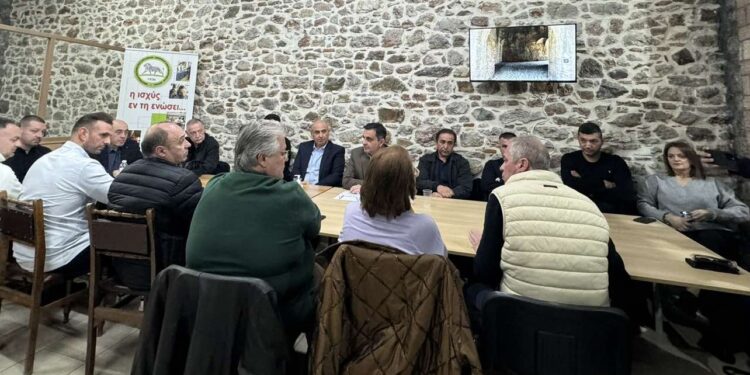 Σύσκεψη της Ομοσπονδίας Βιοτεχνικών και Εμπορικών με θέμα «Έργα απαραίτητα για την Ανάπτυξη του Δήμου Ναυπακτίας»