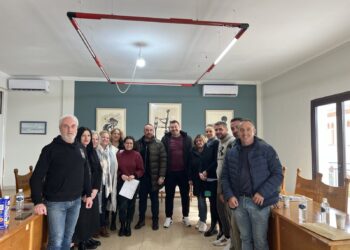 Ενημέρωση για προγράμματα κοινωνικής πρόνοιας σε Προέδρους Δ.Ε Αιτωλικού από Δήμο Μεσολογγίου 