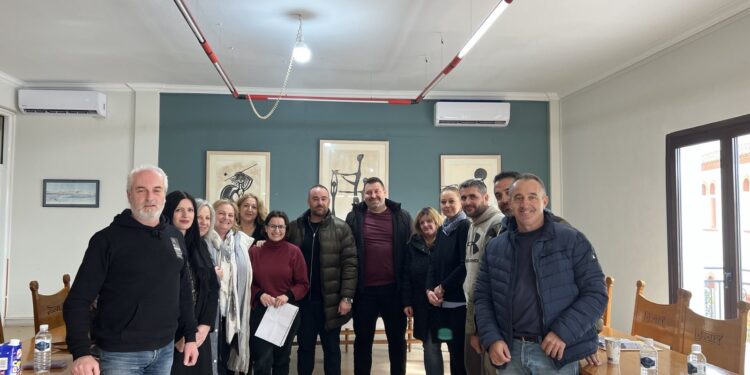 Ενημέρωση για προγράμματα κοινωνικής πρόνοιας σε Προέδρους Δ.Ε Αιτωλικού από Δήμο Μεσολογγίου 