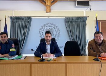 Συντονιστική σύσκεψη για την αντιμετώπιση εκτάκτων αναγκών-σεισμούς στον Δήμο Μεσολογγίου