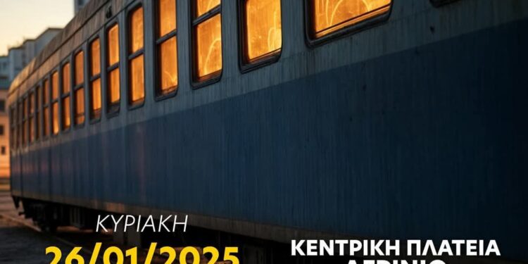 Ο ΣΕΠΕ Αγρίνιου Θέρμου στηρίζει και συμμετέχει στην πανελλαδική διαμαρτυρία που διοργανώνει ο Σύλλογος συγγενών θυμάτων των Τεμπών