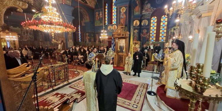 Μεγάλη Χώρα Αγρινίου, Ναός Αποστόλου Παύλου, Κυριακή μετά τα Φώτα και Κοπές Βασιλόπιττας Συλλόγων