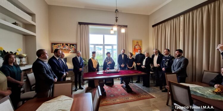 Κοπή Βασιλόπιτας στο ΣελίβειοΓηροκομείο Μεσολογγίου