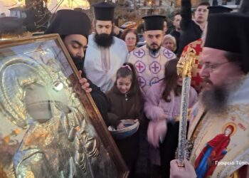 Αγρίνιο: Με κατάνυξη εορτάστηκε η μνήμη του Αγίου Γρηγορίου-Υποδοχή της Θαυματουργού Εικόνας της Υπεραγίας Θεοτόκου της Δαμάστας