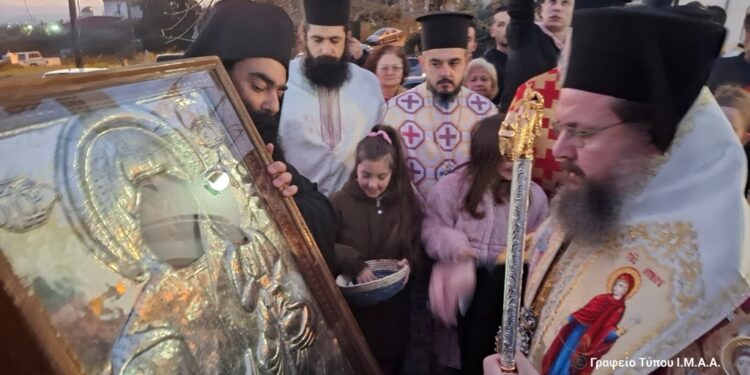 Αγρίνιο: Με κατάνυξη εορτάστηκε η μνήμη του Αγίου Γρηγορίου-Υποδοχή της Θαυματουργού Εικόνας της Υπεραγίας Θεοτόκου της Δαμάστας